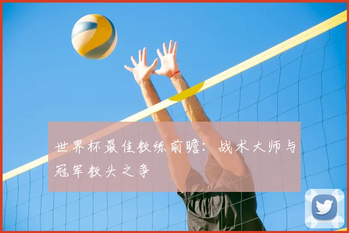世界杯最佳教练前瞻:战术大师与冠军教头之争